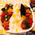 まいちゃん0726's cooksnap of when they made 七夕にも♪天の川な夏野菜カレー★.