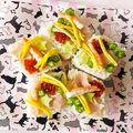 丸山さん◎'s cooksnap of when they made お祝いに！星の形のちらし寿司ケーキ.
