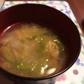 ✳︎まるり✳︎'s cooksnap of when they made アサリとレタスのお味噌汁.