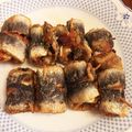 eitamama☆'s cooksnap of when they made いわしの梅しそチーズ巻き.