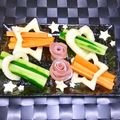 はらぺこしろうさぎ's cooksnap of when they made 野菜をスティックをリングでお洒落に.
