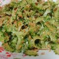 amadokoro's cooksnap of when they made 簡単☆苦くない☆ゴーヤのサラダ.