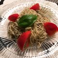 なつ★なつ's cooksnap of when they made ジェノバ風ソーメン激うま.