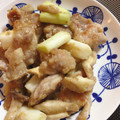 なつお725's cooksnap of when they made 簡単！鶏肉とねぎとエリンギのごま味噌炒め.