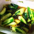 ユーロン's cooksnap of when they made 簡単すぎ！！胡瓜の　麺つゆ漬け.