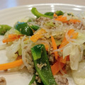 イエローバード's cooksnap of when they made キャベツとピーマン、挽き肉の旨塩春雨炒め.