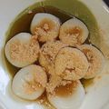 わんこたんわんたん's cooksnap of when they made 簡単おやつ♪黒蜜きな粉白玉.