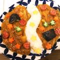 KAZEママ's cooksnap of when they made 七夕にも♪天の川な夏野菜カレー★.