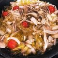 miho773jp's cooksnap of when they made 海老ときのことプチトマトのアヒージョ.