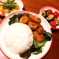 クックW5H7BK☆'s cooksnap of when they made ｽﾞｯｷｰﾆとﾌﾟﾁﾄﾏﾄのﾏﾖ炒め.