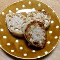 mackeydorf's cooksnap of when they made 節約！ レンコンはさみ焼き 梅風味.
