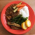 しず♬'s cooksnap of when they made シーチキンと揚げ野菜のご馳走カレー.