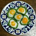 こげ岡's cooksnap of when they made 低糖質レシピ☆お弁当に！お花形の目玉焼き.