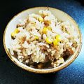 o^o^oayuayu's cooksnap of when they made とうもろこしとツナの炊き込みご飯♡.