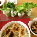 komutatata's cooksnap of when they made 生春巻きのオバケでハロウィンパーティ♬.