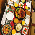 クックG74AGO☆'s cooksnap of when they made Xmas会用ターキー丸焼きロースト.