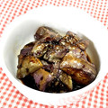 さえ。's cooksnap of when they made 材料3つ♪やみつき茄子のさっぱり黒酢炒め.