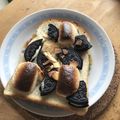 TERUUN's cooksnap of when they made オレオチョコマシュマロトースト.