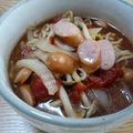 綺桜。's cooksnap of when they made ﾄﾏﾄ缶×ｲﾝｽﾀﾝﾄ麺＝トマトラーメン.