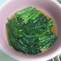 オガサカ's cooksnap of when they made フライパンで簡単！ほうれん草のおひたし.