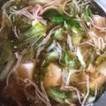 クックVFK2NN☆'s cooksnap of when they made レタスと豆腐のカニカマ入りかき玉スープ.