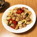 臥竜鳳雛's cooksnap of when they made 腰果鶏丁（鶏とカシューナッツの炒め）.