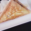 ジュリア♪'s cooksnap of when they made キャベツもりもりお好みホットサンド。.