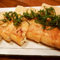 アイイチロウ☆'s cooksnap of when they made 栃尾の油揚焼き 採れたてネギ添え.