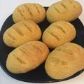 うにの実's cooksnap of when they made ☆にんじんパン☆シンプルな食事パン☆.