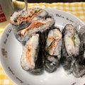 しみぴょんもか応援隊's cooksnap of when they made 簡単☆おにぎらず.