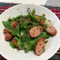クックLJX5K4☆'s cooksnap of when they made ピーマンとウインナーのマスタード炒め.