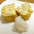 chou*'s cooksnap of when they made ごま油香る！そばの実入り卵焼き.