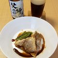 酒場Meister's cooksnap of when they made フライパンで簡単！　真鯛の　ポン酢焼き！.