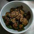クック5HG065☆'s cooksnap of when they made ☆きゅうりのきんぴら風☆.