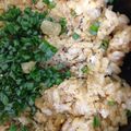 ふわニャンコ　's cooksnap of when they made 残った牛脂で！ニンニクご飯☆.