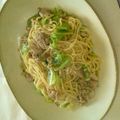 imoco92's cooksnap of when they made ネギ塩にんにく焼きそば☆.