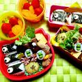 ★★ちびくま★★'s cooksnap of when they made お弁当に☆レタスのロースハム巻き.