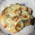☆ゆかりん☆逗子三愛's cooksnap of when they made 厚切りナスのチーズ載せ焼き.