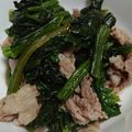 TaniYuri's cooksnap of when they made 超簡単！レンジで豚とほうれん草ポン酢がけ.