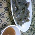 あってぃん☆ママ's cooksnap of when they made 普通のこんにゃくで刺身こんにゃくもどき.
