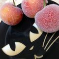 ふわニャンコ　's cooksnap of when they made チェリーを凍らすだけ＊保存も!♡!.