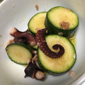 akipopc's cooksnap of when they made タコとズッキーニの簡単炒め.