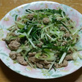 クック8D0BQL☆'s cooksnap of when they made 水菜のあっさり炒め.