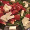 クックOIOWRM☆'s cooksnap of when they made トマトとアイスプラントとチーズのサラダ.