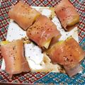 haturi's cooksnap of when they made 生ハムのパイン巻き.