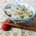 kururin18's cooksnap of when they made 桜えびと小松菜の炊き込み御飯.