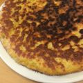 gomaneko's cooksnap of when they made HM☆フライパンで！人参とバナナのケーキ.