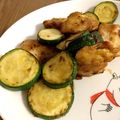 momo_sucre's cooksnap of when they made ズッキーニと鶏胸肉のカレー炒め.