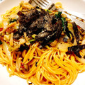 食いしん坊ゆず's cooksnap of when they made シメジとエノキとほうれん草の和風スパ.