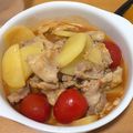クック550EOQ☆'s cooksnap of when they made 豚コマとじゃがいものケチャップ煮.